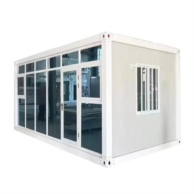 High Quality 40ft 20ft Tiny Modular Steel Container House Prefabric Portable Sandwich Panel Bedroom/Shop/Office for Villa/Hotel