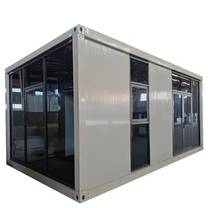 HBAN Good Price Luxury Decorated Modular Preassembled Modular House Prefab Container House 20FT Foldable Container House