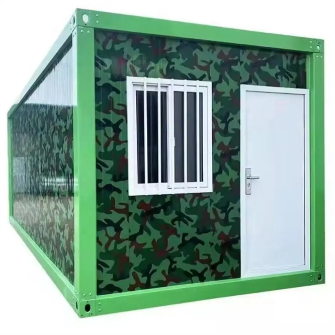Flat Pack Container Houses Mobile Prefab Portable Container Home Prefabricated Tiny Home Portable Houses 