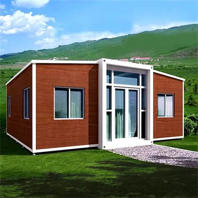 Security 40Ft 20Ft Prefab Living Mobile Container Expandable House 2 3 4 5 Bedroom Prefabricated Steel Structure Portable Home 