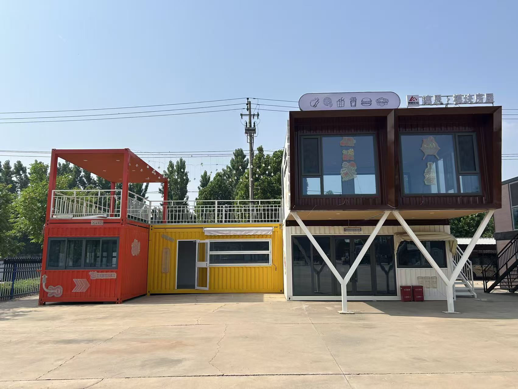 Custom Prefab Container Retail Shop, Mobile Pop Up Container Store For Commercial Use